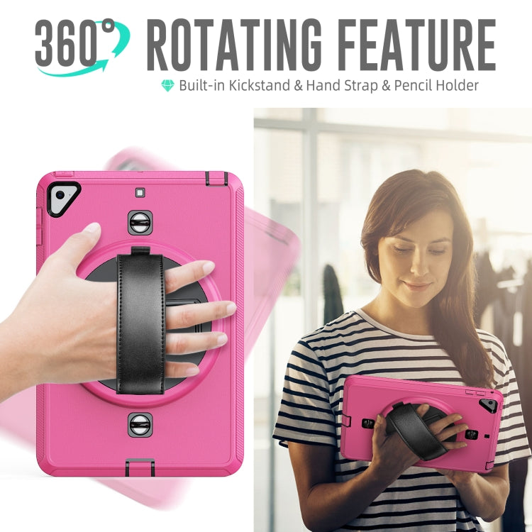Shockproof TPU + PC Tablet Case with Holder & Pen Slot & Shoulder Strap For iPad mini 2019 / mini 4