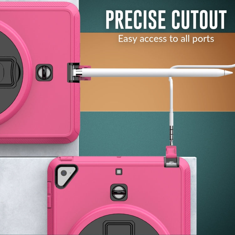 Shockproof TPU + PC Tablet Case with Holder & Pen Slot & Shoulder Strap For iPad mini 2019 / mini 4