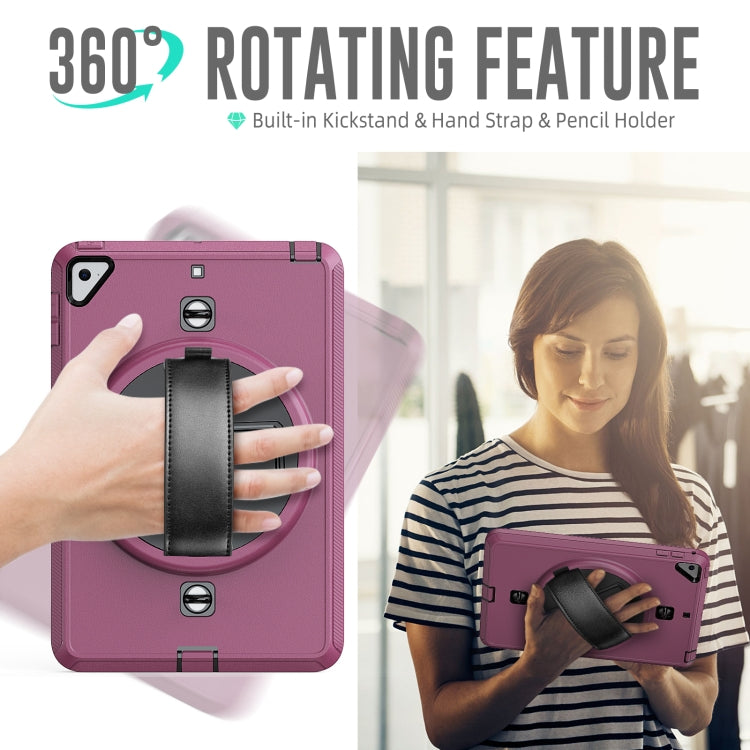 Shockproof TPU + PC Tablet Case with Holder & Pen Slot & Shoulder Strap For iPad mini 2019 / mini 4