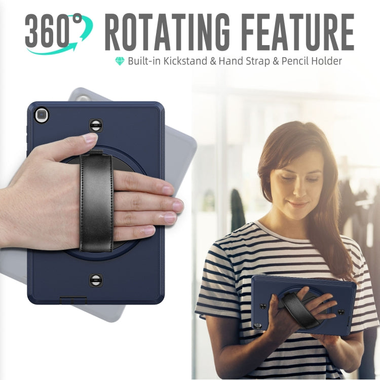 For Huawei Matepad T 10 / T 10S Shockproof TPU + PC Tablet Case with Holder & Pen Slot & Shoulder Strap