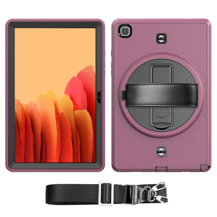 For Samsung Galaxy Tab A7 10.4 T500 / T505 Shockproof TPU + PC Tablet Case with Holder & Pen Slot & Shoulder Strap