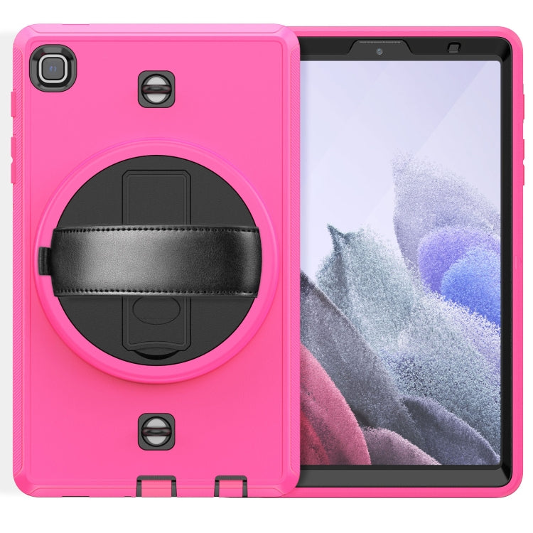 For Samsung Galaxy Tab A7 Lite T220 / T225 Shockproof TPU + PC Tablet Case with Holder & Pen Slot & Shoulder Strap