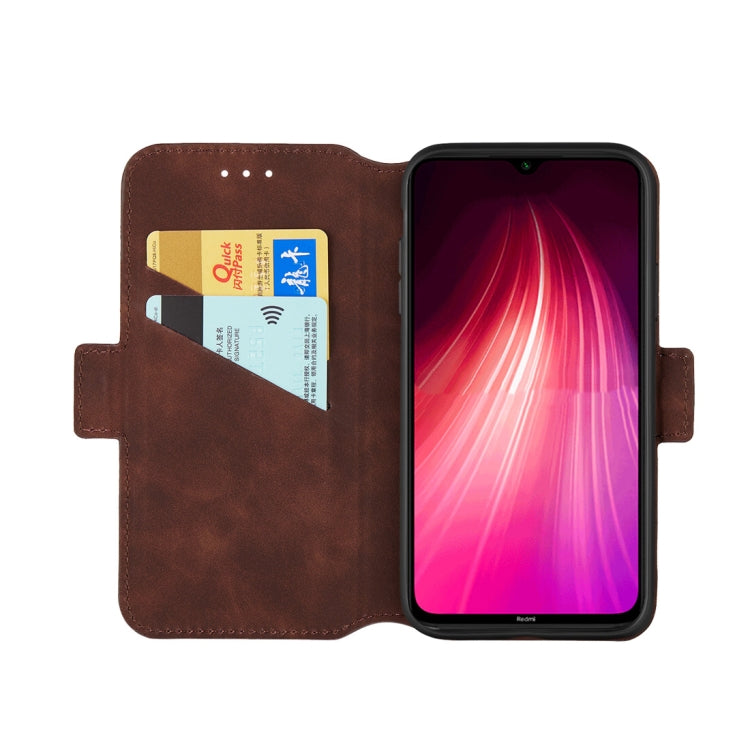 For Xiaomi Redmi Note 8 Pro Retro Frosted Oil Side Horizontal Flip Case with Holder & Card Slots