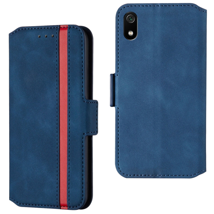 For Xiaomi Redmi 7A Retro Frosted Oil Side Horizontal Flip Case with Holder & Card Slots