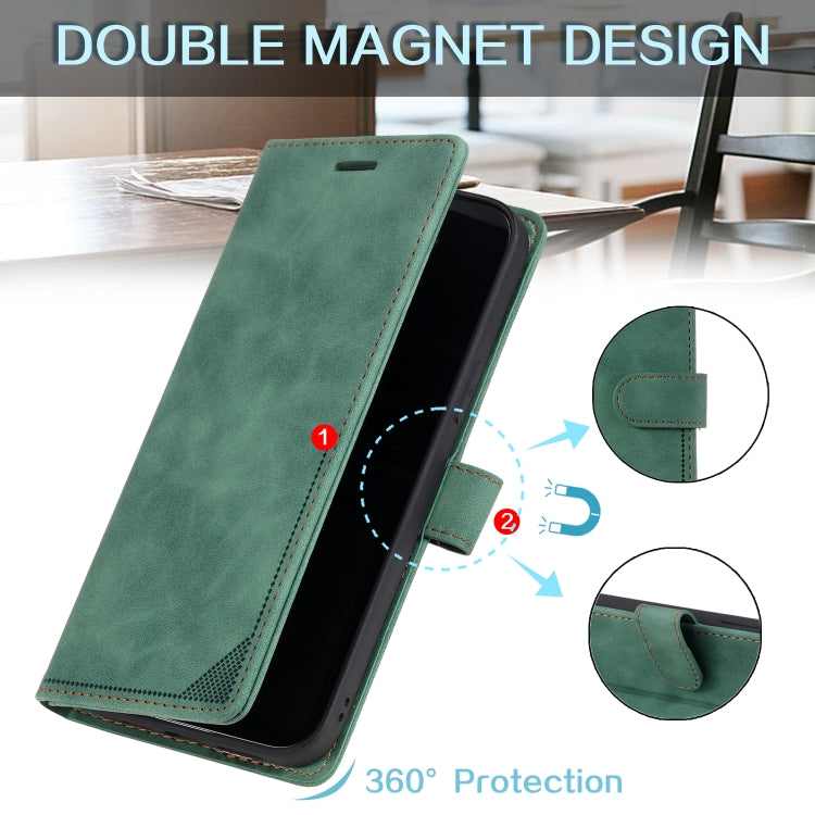 For iPhone 13 mini Skin Feel Anti-theft Brush Horizontal Flip Leather Phone Case For iPhone13 mini