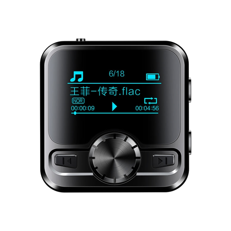 M9 AI Intelligent High-definition Noise Reduction Voice Control Recorder Ebook Bluetooth MP3 Player, Capacity:32GB(Black)
