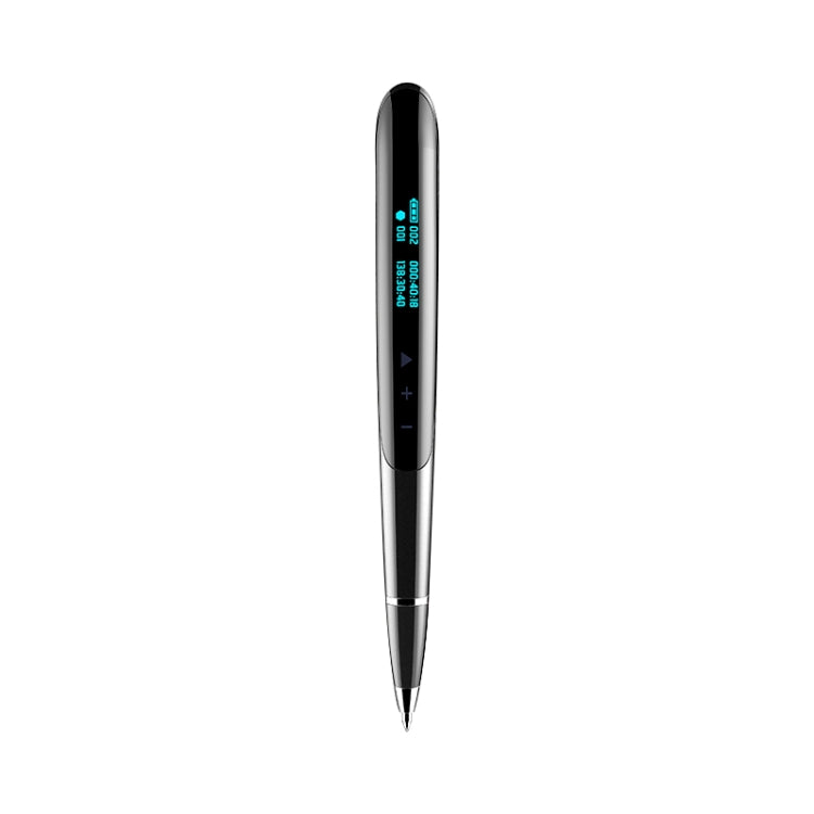 Q9 AI Intelligent High-definition Noise Reduction Conference Recording Pen Voice Control Recorder, Capacity:32GB(Black)