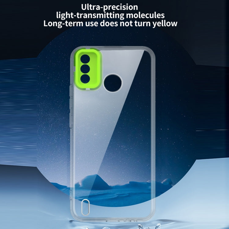 For Tecno Spark 6 Go Transparent Candy TPU Phone Case