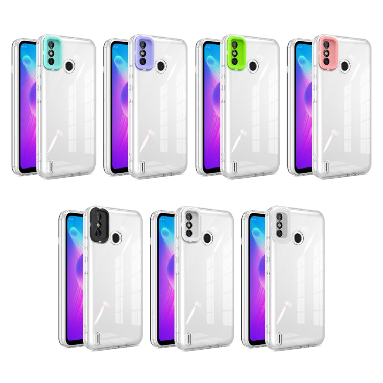 For Tecno Spark 6 Go Transparent Candy TPU Phone Case