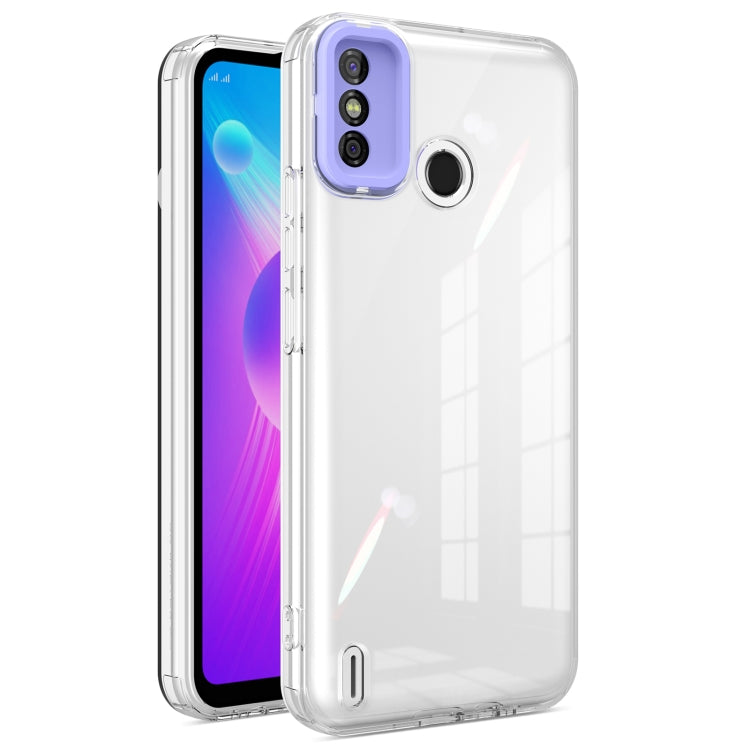 For Tecno Spark 6 Go Transparent Candy TPU Phone Case