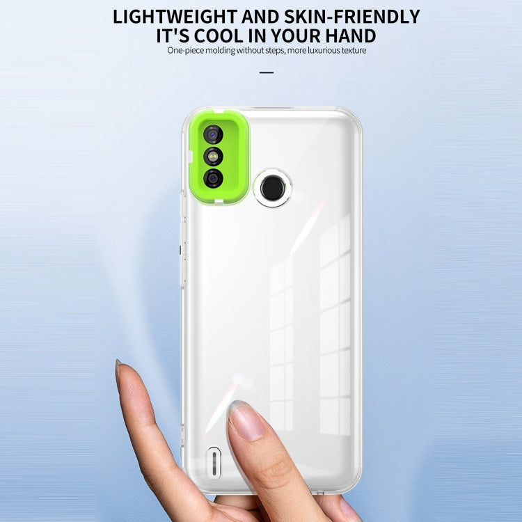 For Tecno Spark 6 Go Transparent Candy TPU Phone Case