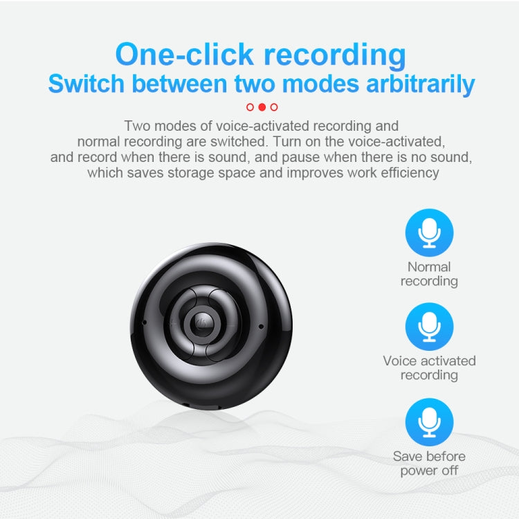 Q38 AI Intelligent High-definition Noise Reduction Voice Control Recorder, Capacity:4GB(Black)
