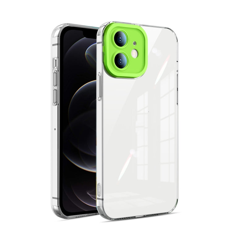 For iPhone 12 Transparent Candy TPU Phone Case