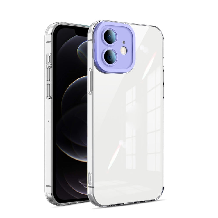 For iPhone 12 Transparent Candy TPU Phone Case
