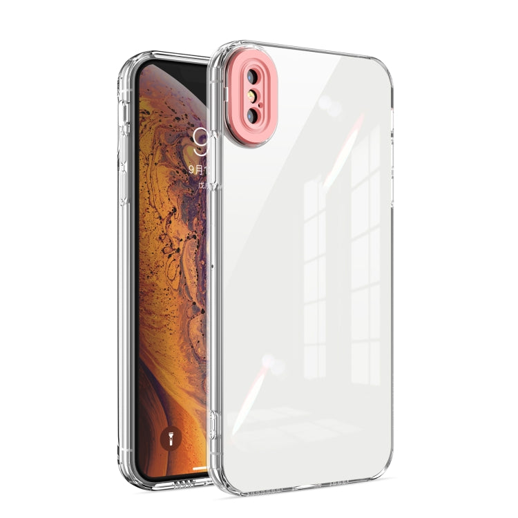 For iPhone X / XS Transparent Candy TPU Phone Case