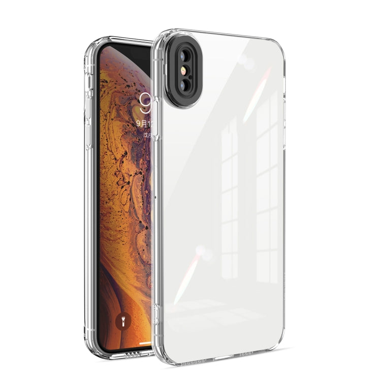 For iPhone XS Max Transparent Candy TPU Phone Case