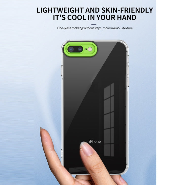 For iPhone SE 2022 / SE 2020 / 8 / 7 Transparent Candy TPU Phone Case