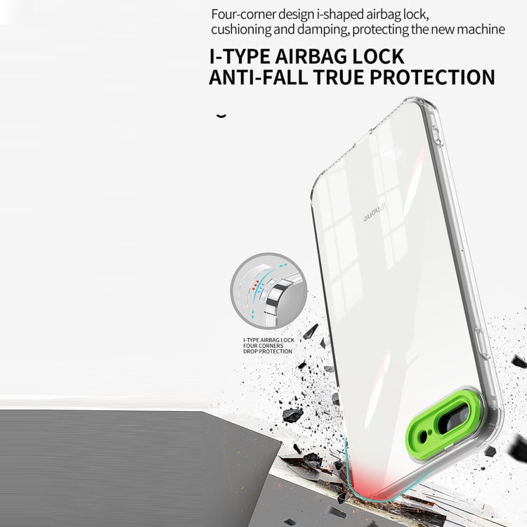 For iPhone SE 2022 / SE 2020 / 8 / 7 Transparent Candy TPU Phone Case