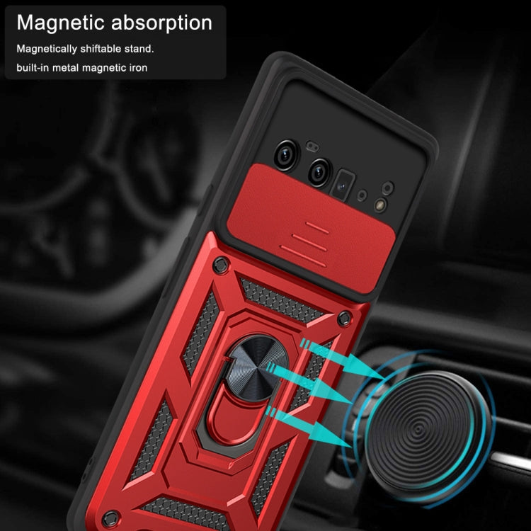 For Google Pixel 6 Pro Sliding Camera Cover Design TPU+PC Phone Protective Case