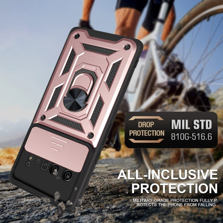 For Google Pixel 6 Pro Sliding Camera Cover Design TPU+PC Phone Protective Case