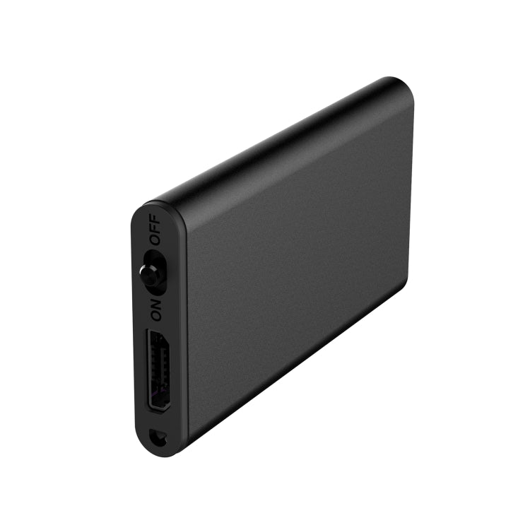 X2 AI Intelligent High-definition Noise Reduction Voice Control Recorder, Capacity:8GB(Black)
