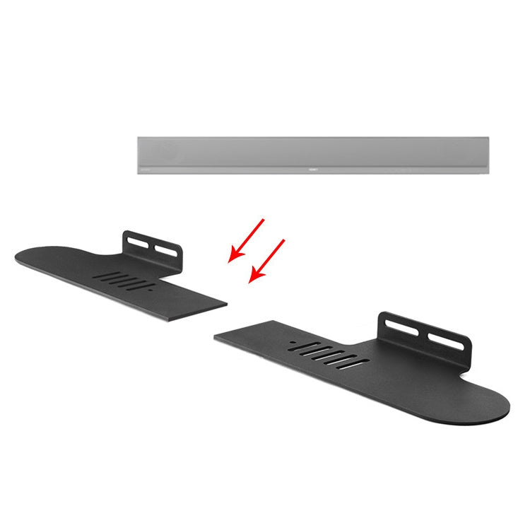 For Sony HT-CT800 / HT-Z9F Split Sound Bar Wall-mount Bracket
