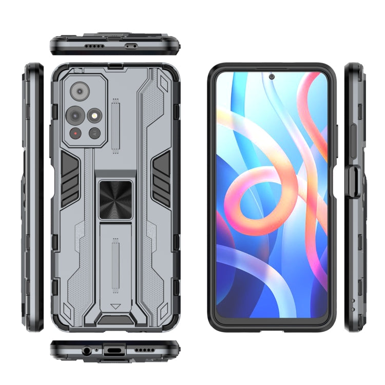 For Xiaomi Redmi Note 11 5G Supersonic PC + TPU Shock-proof Phone Case with Holder