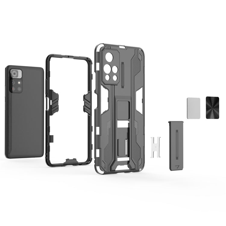 For Xiaomi Redmi Note 11 5G Supersonic PC + TPU Shock-proof Phone Case with Holder