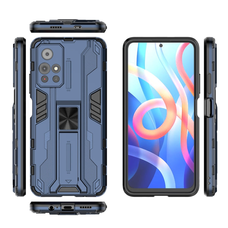 For Xiaomi Redmi Note 11 5G Supersonic PC + TPU Shock-proof Phone Case with Holder