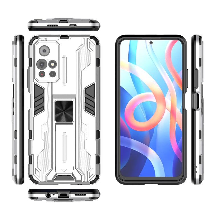 For Xiaomi Redmi Note 11 5G Supersonic PC + TPU Shock-proof Phone Case with Holder