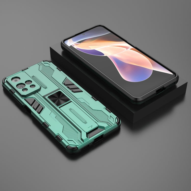 For Xiaomi Redmi Note 11 Pro Supersonic PC + TPU Shock-proof Phone Case with Holder