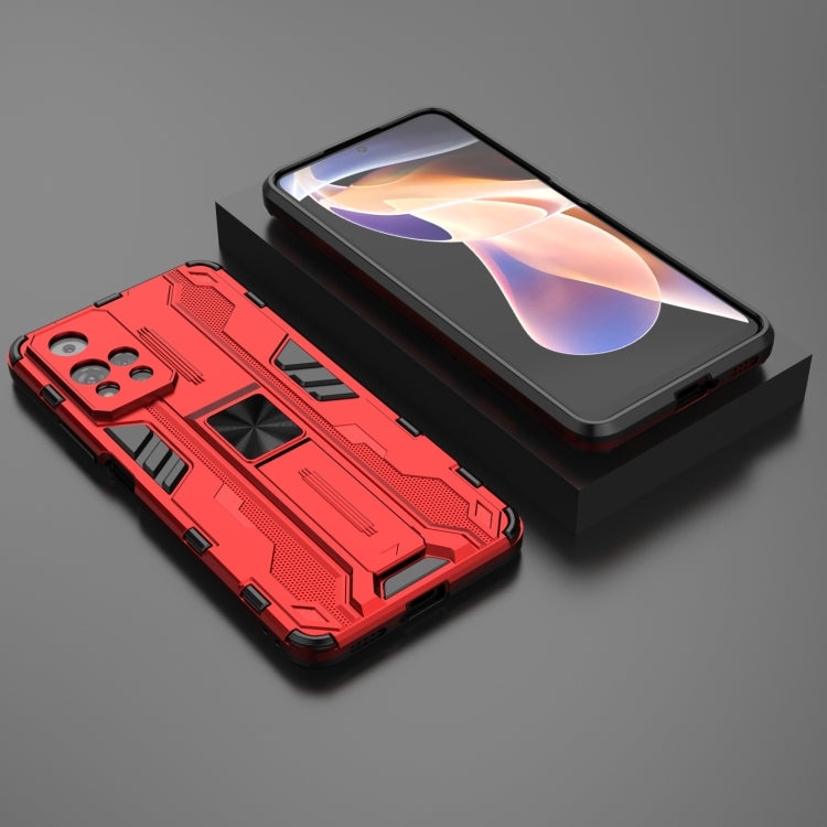 For Xiaomi Redmi Note 11 Pro Supersonic PC + TPU Shock-proof Phone Case with Holder
