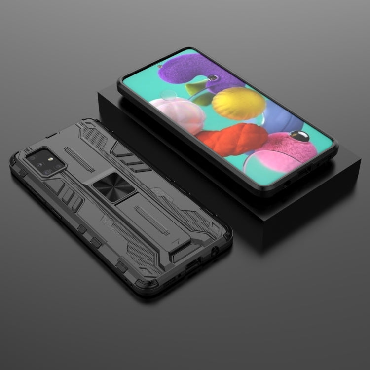 For Samsung Galaxy A51 Supersonic PC + TPU Shock-proof Phone Case with Holder