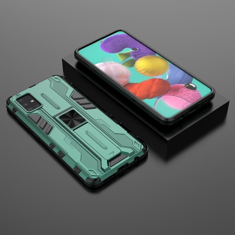 For Samsung Galaxy A51 Supersonic PC + TPU Shock-proof Phone Case with Holder