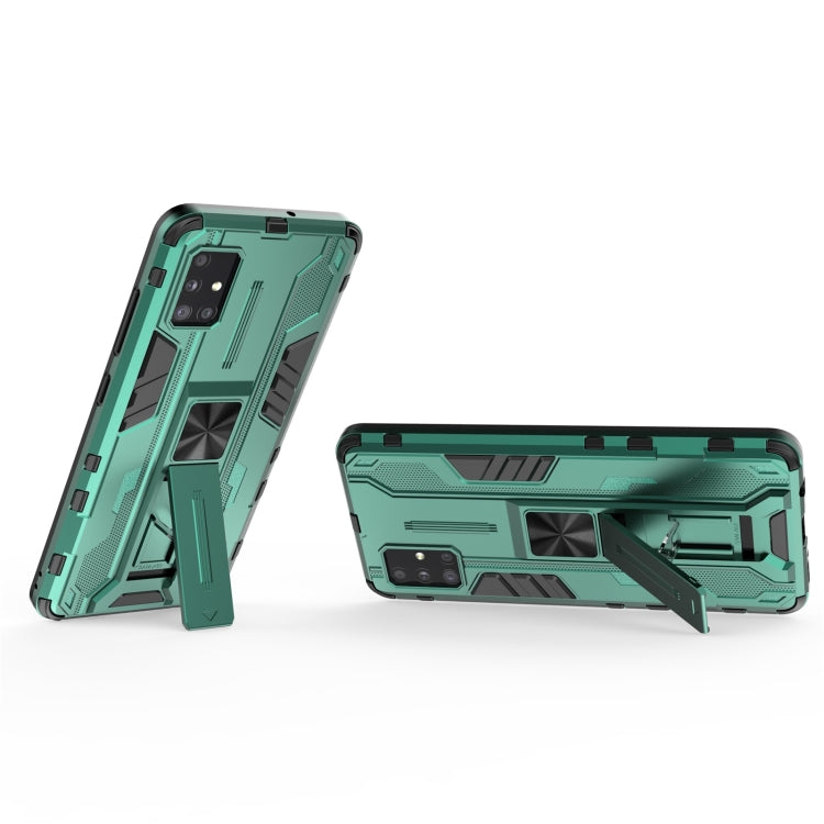For Samsung Galaxy A51 Supersonic PC + TPU Shock-proof Phone Case with Holder