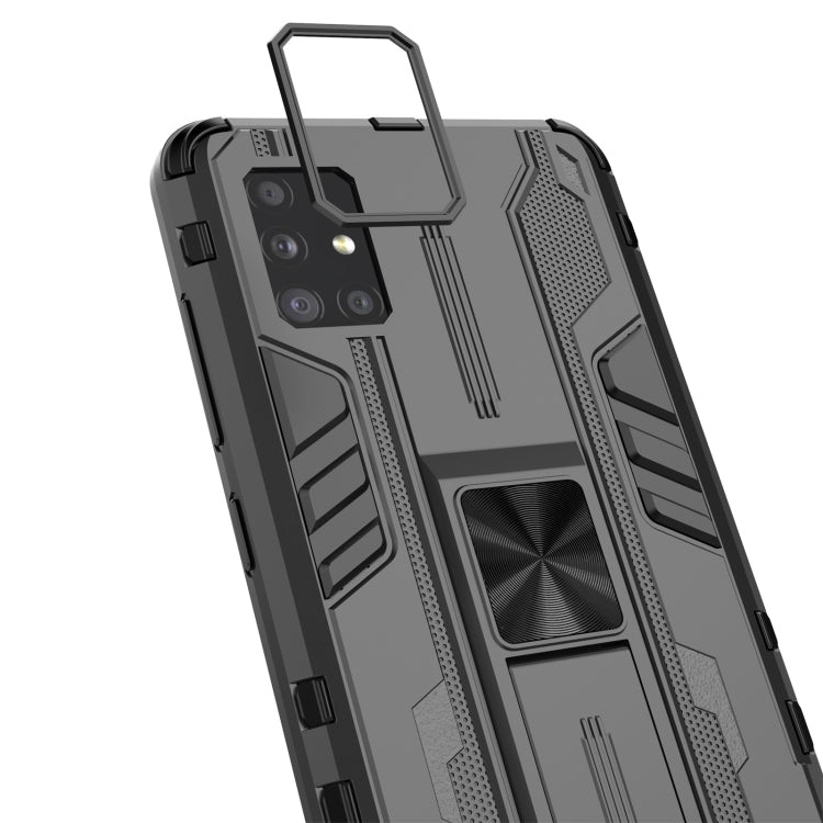 For Samsung Galaxy A51 Supersonic PC + TPU Shock-proof Phone Case with Holder