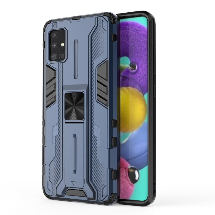For Samsung Galaxy A51 Supersonic PC + TPU Shock-proof Phone Case with Holder