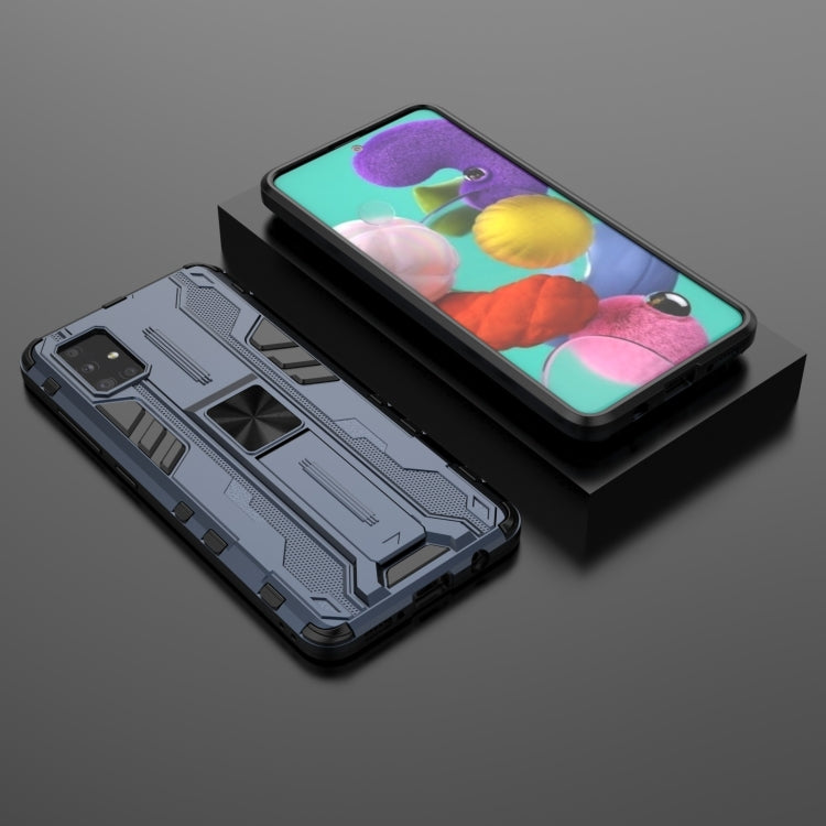 For Samsung Galaxy A51 Supersonic PC + TPU Shock-proof Phone Case with Holder