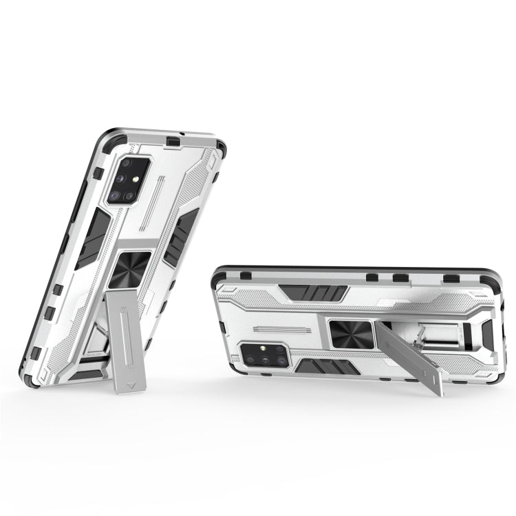 For Samsung Galaxy A51 Supersonic PC + TPU Shock-proof Phone Case with Holder