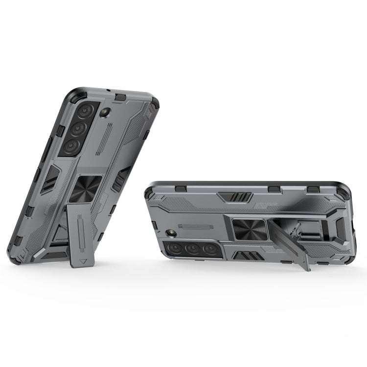 For Samsung Galaxy S22 5G Supersonic PC + TPU Shock-proof Phone Case with Holder