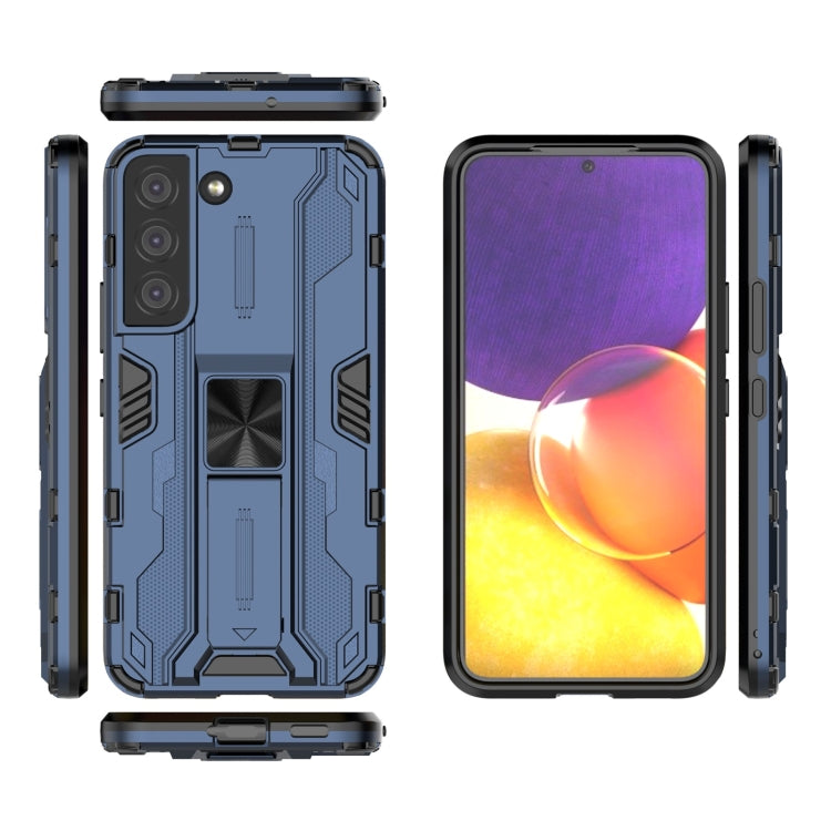 For Samsung Galaxy S22 5G Supersonic PC + TPU Shock-proof Phone Case with Holder