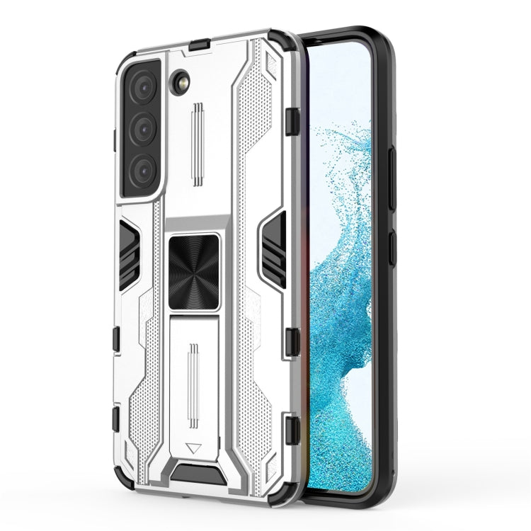 For Samsung Galaxy S22 5G Supersonic PC + TPU Shock-proof Phone Case with Holder