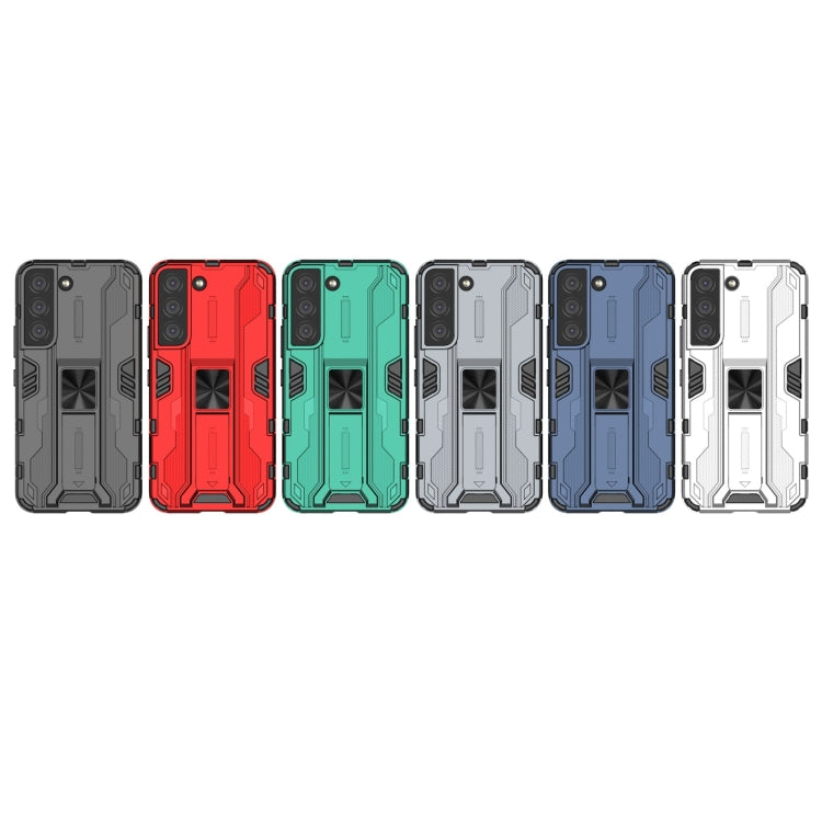 For Samsung Galaxy S22 5G Supersonic PC + TPU Shock-proof Phone Case with Holder
