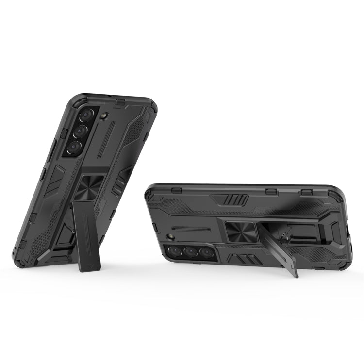 For Samsung Galaxy S22+ 5G Supersonic PC + TPU Shock-proof Phone Case with Holder