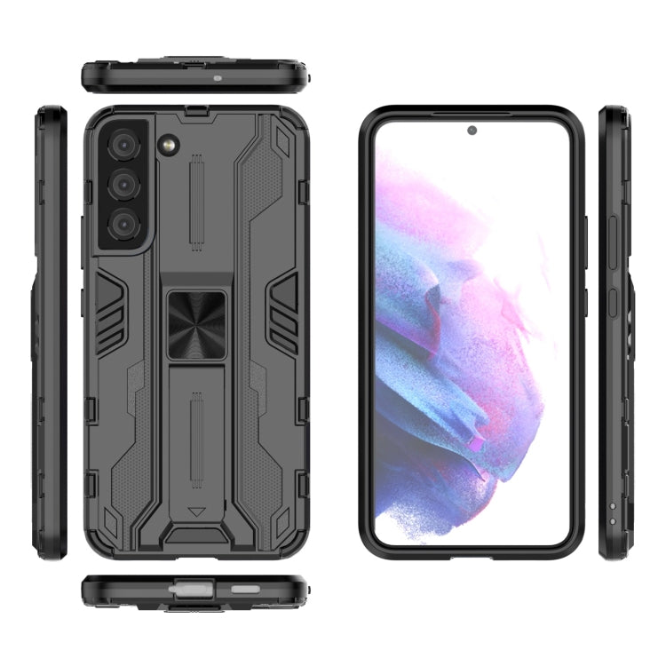 For Samsung Galaxy S22+ 5G Supersonic PC + TPU Shock-proof Phone Case with Holder