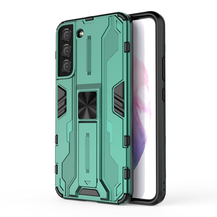 For Samsung Galaxy S22+ 5G Supersonic PC + TPU Shock-proof Phone Case with Holder