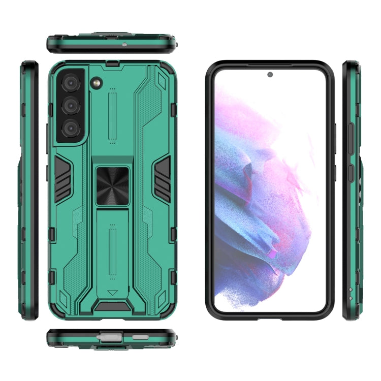For Samsung Galaxy S22+ 5G Supersonic PC + TPU Shock-proof Phone Case with Holder