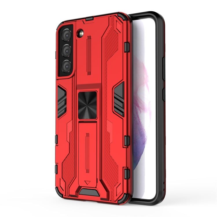 For Samsung Galaxy S22+ 5G Supersonic PC + TPU Shock-proof Phone Case with Holder