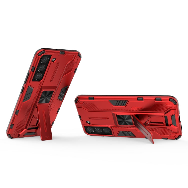 For Samsung Galaxy S22+ 5G Supersonic PC + TPU Shock-proof Phone Case with Holder