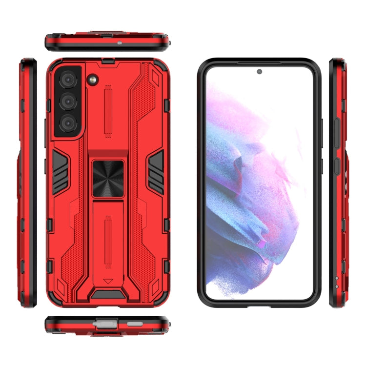 For Samsung Galaxy S22+ 5G Supersonic PC + TPU Shock-proof Phone Case with Holder